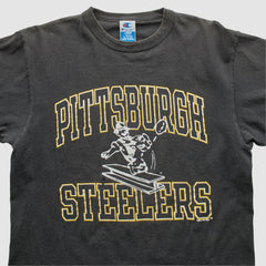 Pittsburgh Steelers Champion 1994 T-shirt Black Vintage | Fanatics