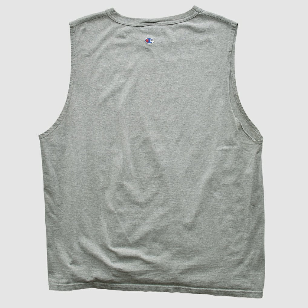 Miami Dolphins Champion 2000s Tank Heather Gray Vintage | Fanatics
