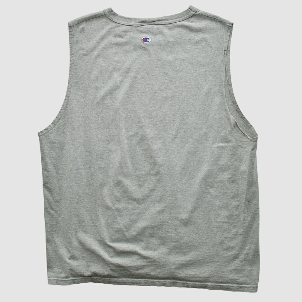 Miami Dolphins Champion 2000s Tank Heather Gray Vintage | Fanatics