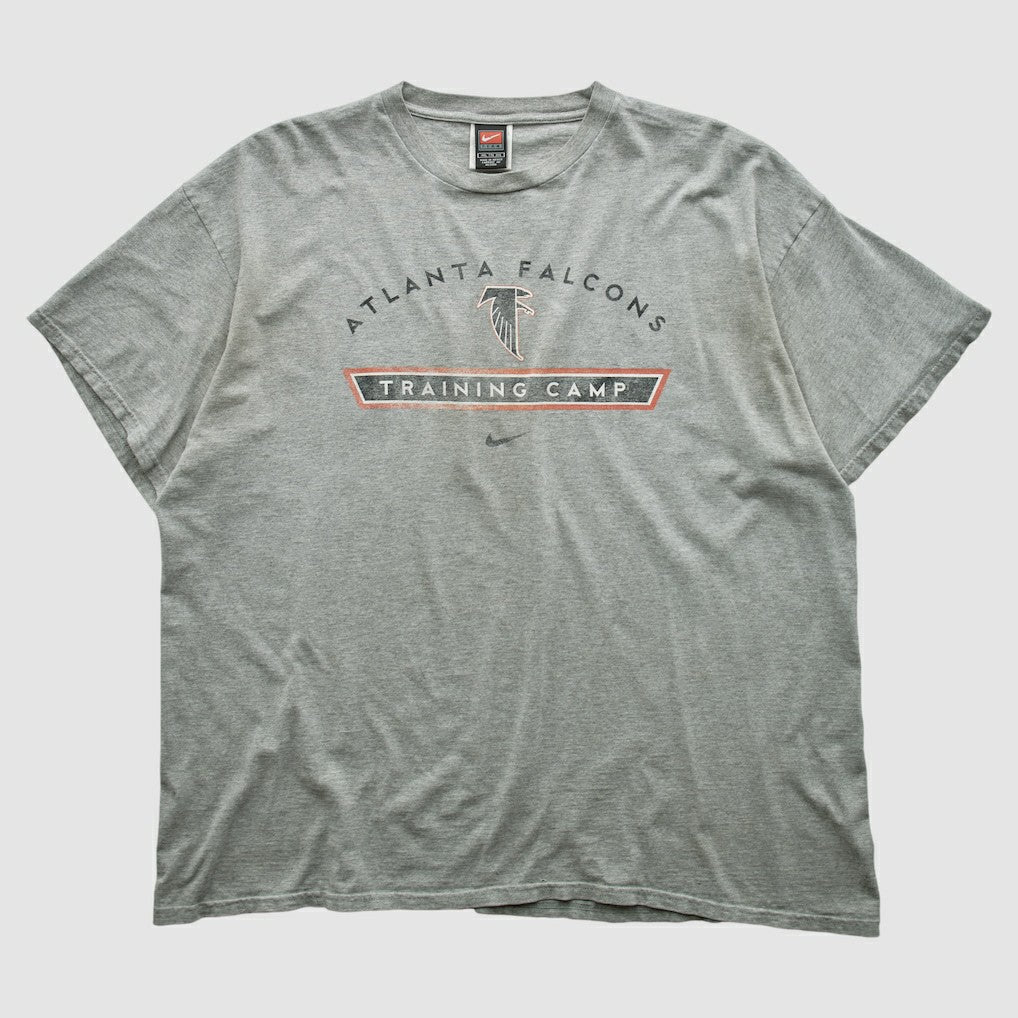 Atlanta Falcons 2000s T-shirt Heather Gray Vintage | Fanatics