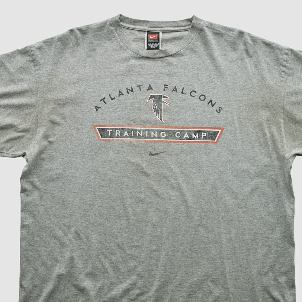 Atlanta Falcons 2000s T-shirt Heather Gray Vintage | Fanatics