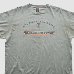 Atlanta Falcons 2000s T-shirt Heather Gray Vintage | Fanatics