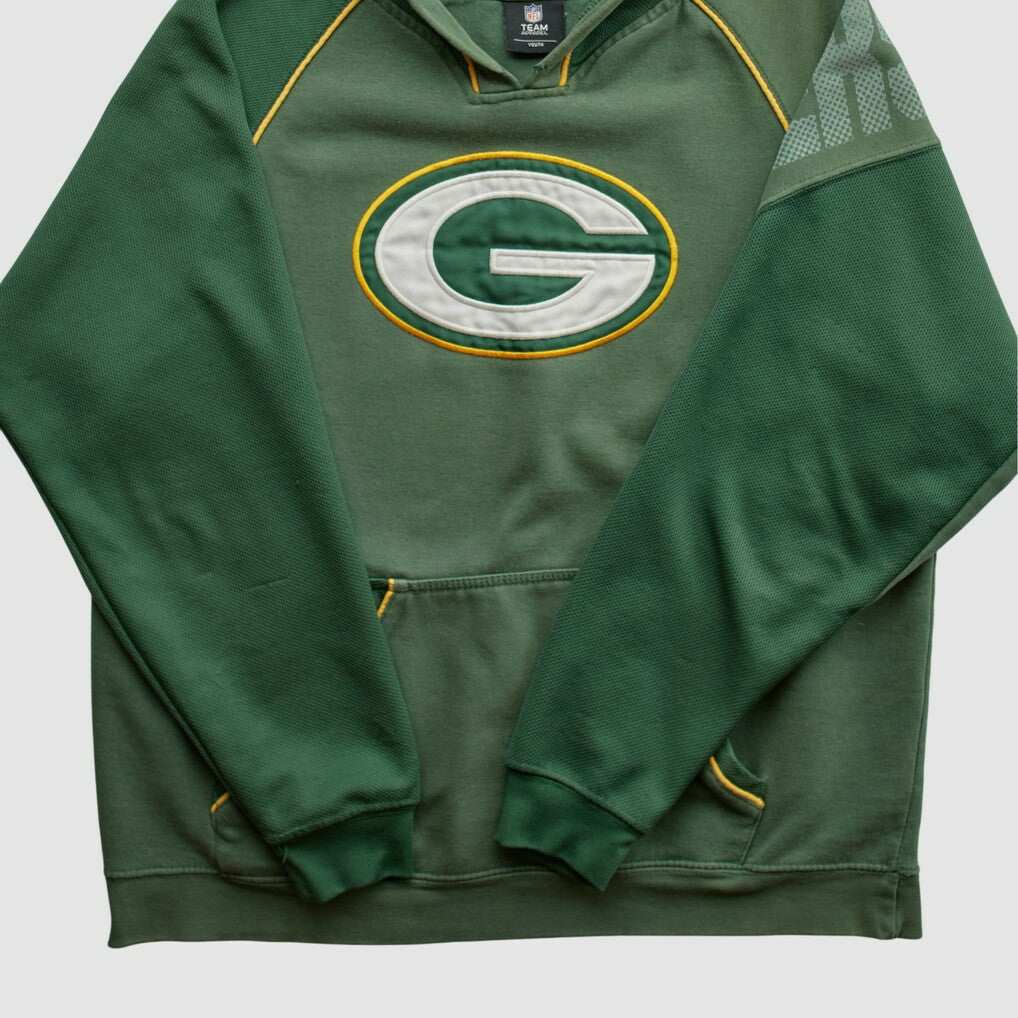 Green Bay Packers NFL 2010s Hooded Pullover Sweatshirt Green Vintage | Fanatics