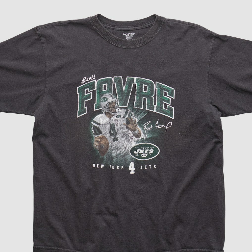 New York Jets Reebok 2000s T-shirt Black Vintage | Fanatics