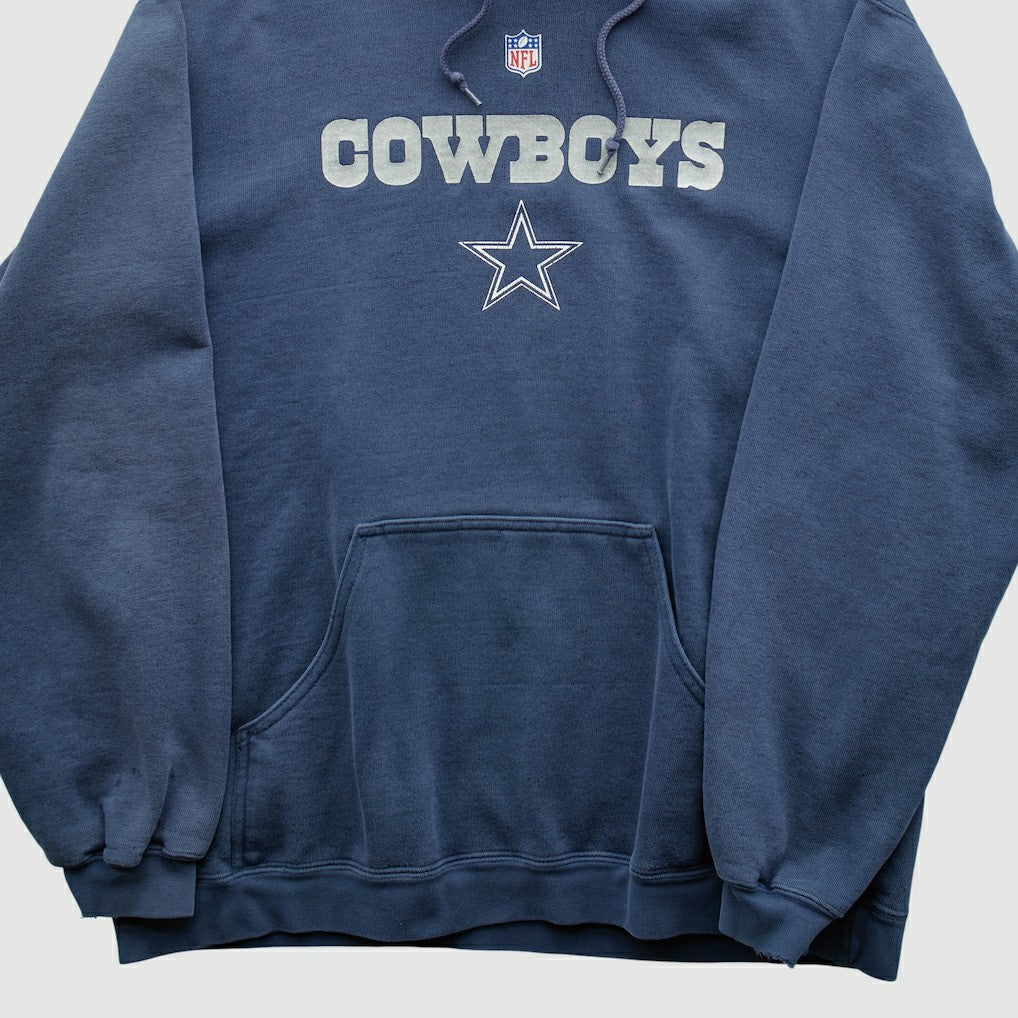 Dallas Cowboys Reebok 2000s Hooded Pullover Sweatshirt Navy Vintage | Fanatics