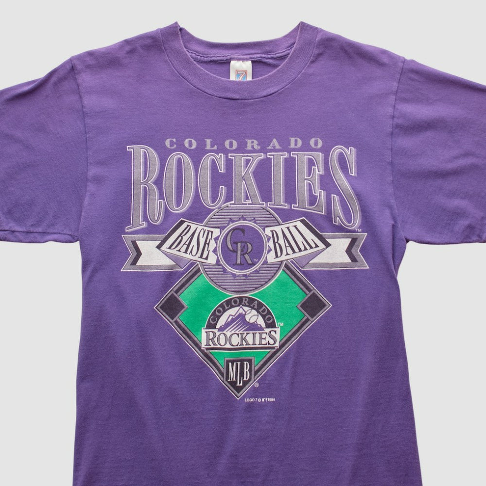 Colorado Rockies Logo 7 1994 T-shirt - MLB