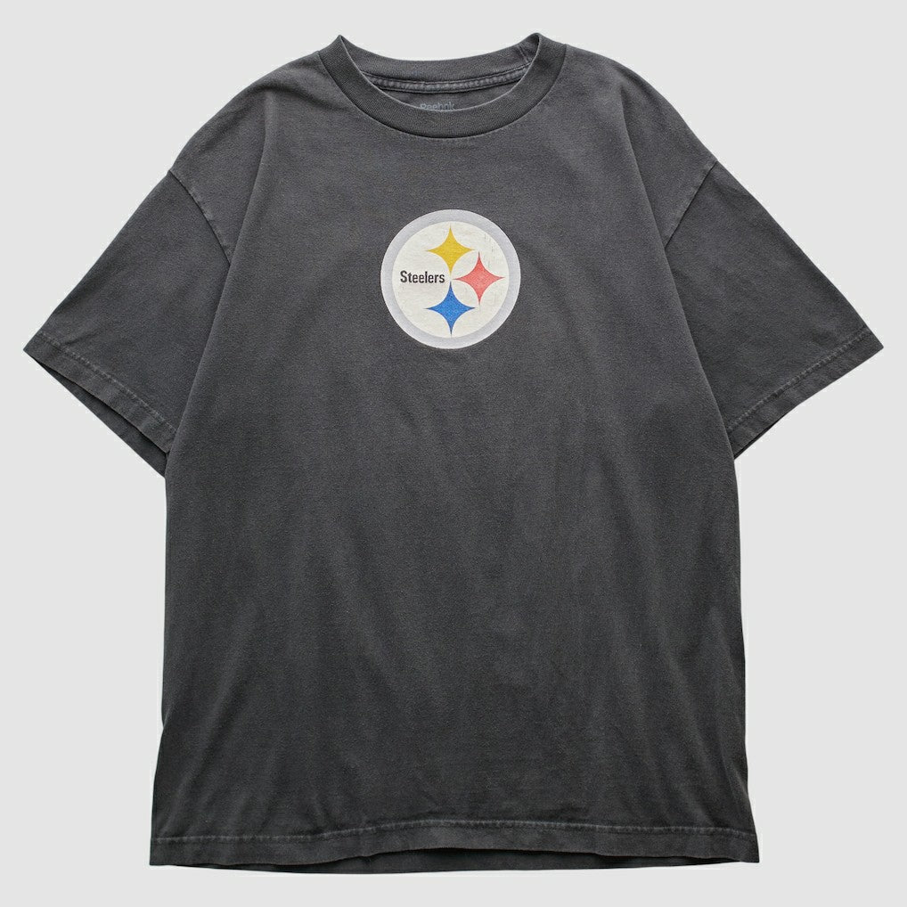 Pittsburgh Steelers Reebok 2000s T-shirt Charcoal Vintage | Fanatics