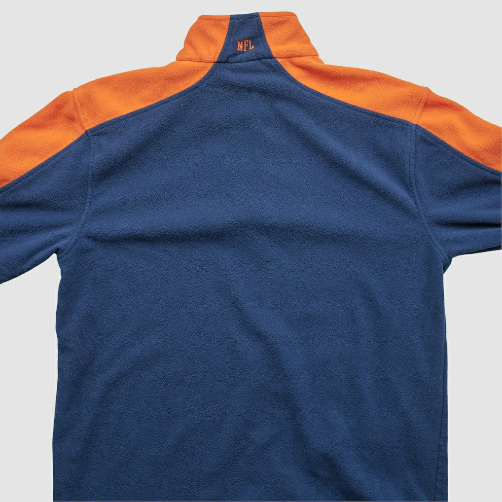 Denver Broncos NFL 2000s 1/4 Zip Sweatshirt Navy Vintage | Fanatics