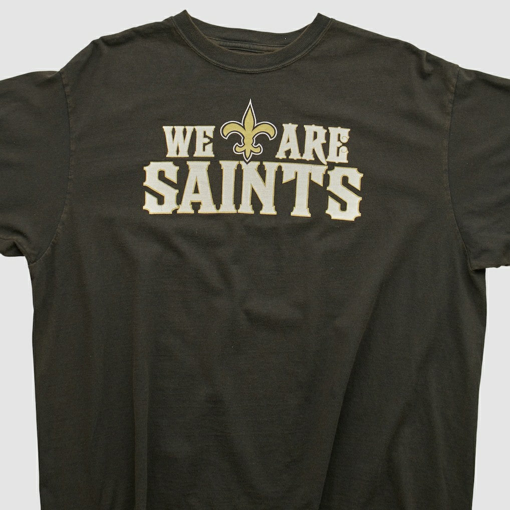 New Orleans Saints Reebok 2000s T-shirt Black Vintage | Fanatics
