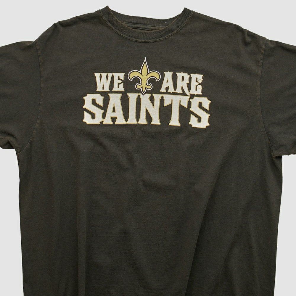 New Orleans Saints Reebok 2000s T-shirt Black Vintage | Fanatics