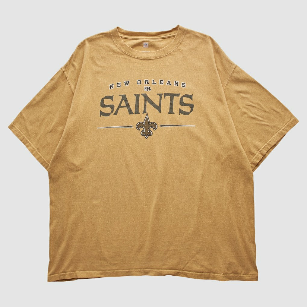 New Orleans Saints NFL 2000s T-shirt Tan Vintage | Fanatics
