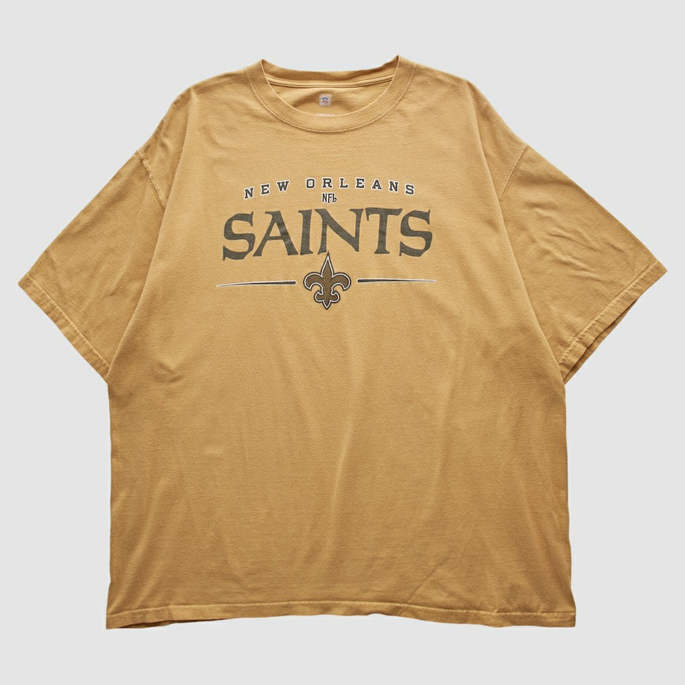 New Orleans Saints NFL 2000s T-shirt Tan Vintage | Fanatics