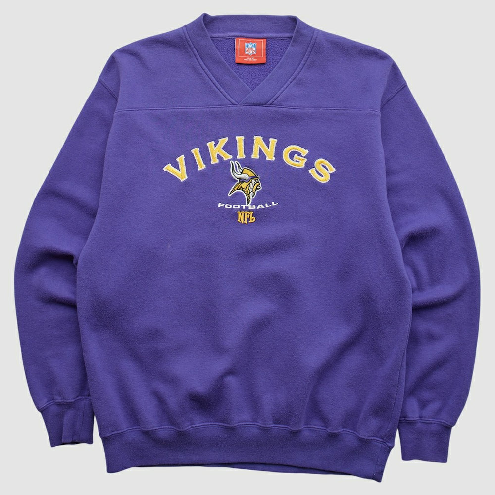 Minnesota Vikings NFL 2000s Pullover Sweatshirt Purple Vintage | Fanatics
