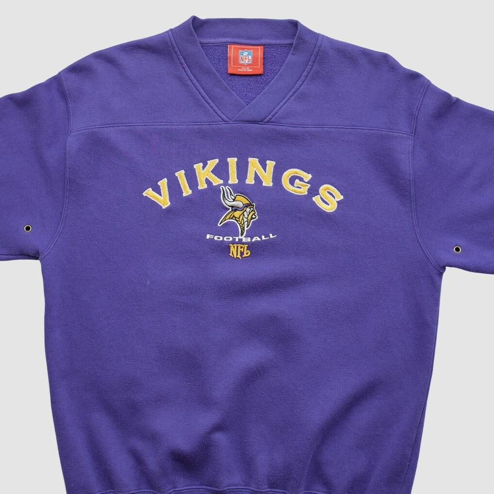 Minnesota Vikings NFL 2000s Pullover Sweatshirt Purple Vintage | Fanatics