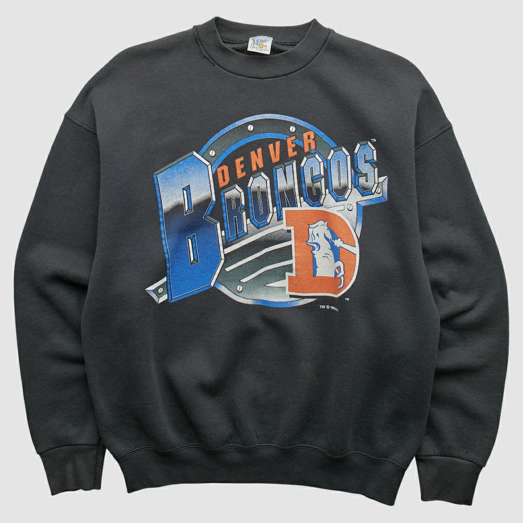 Denver Broncos Fan Sportswear 1994 Pullover Sweatshirt Black Vintage | Fanatics