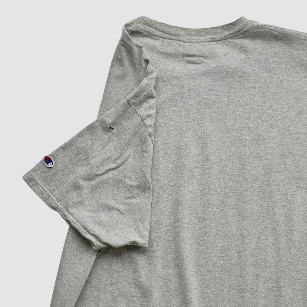 New York Giants Champion 90s T-shirt Heather Gray Vintage | Fanatics