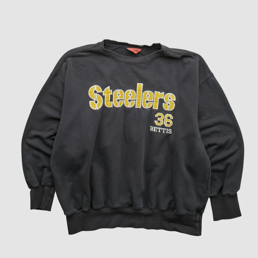 Pittsburgh Steelers NFL 2000s Pullover Sweatshirt Black Vintage | Fanatics