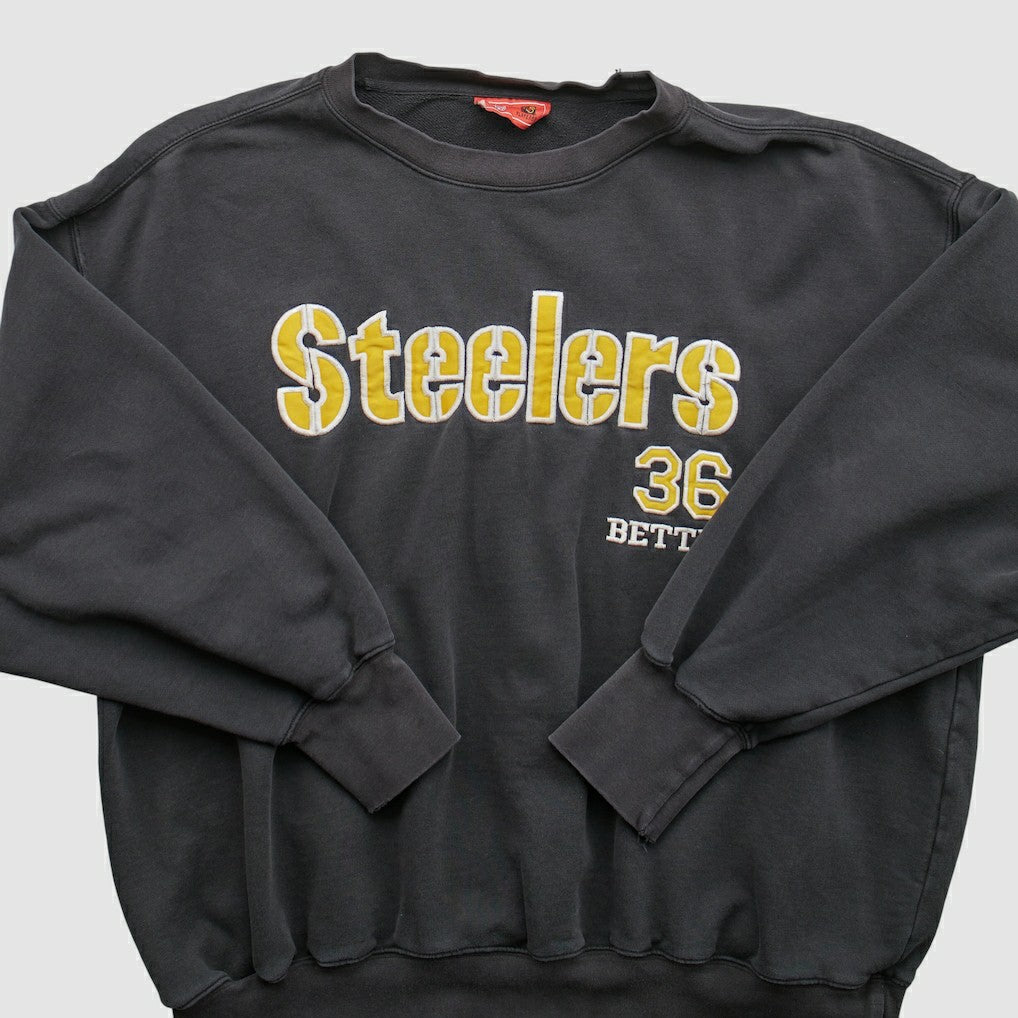 Pittsburgh Steelers NFL 2000s Pullover Sweatshirt Black Vintage | Fanatics