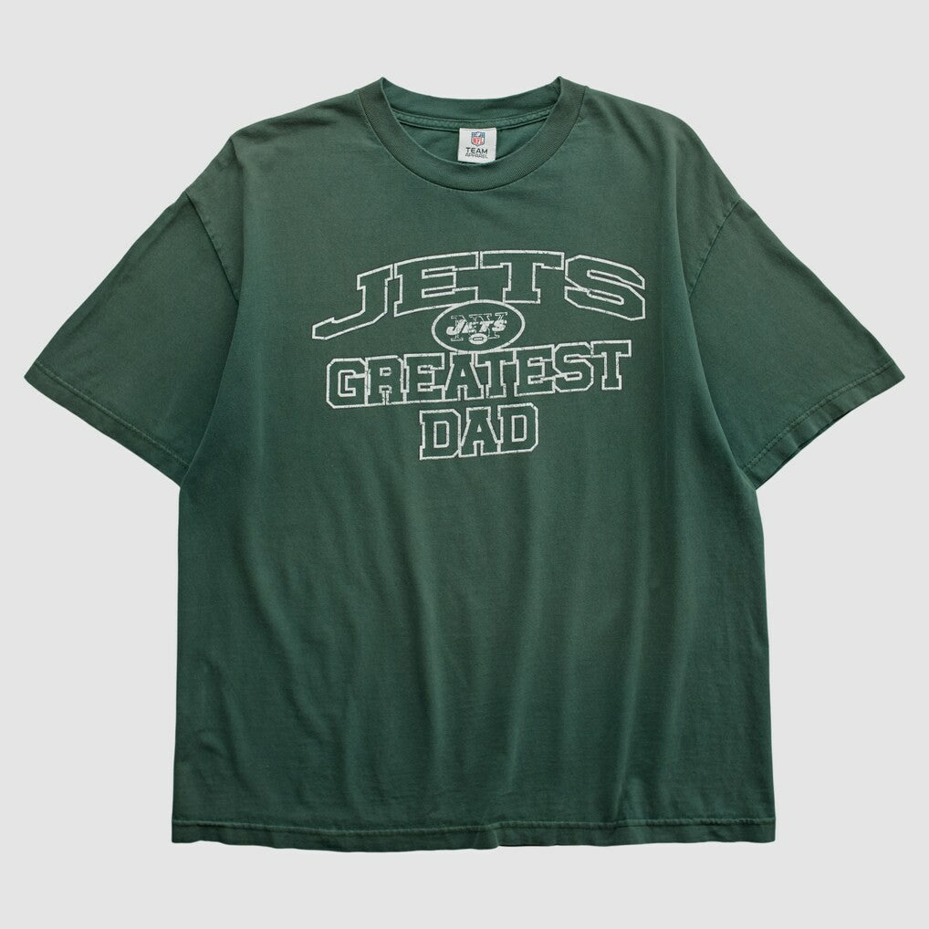 New York Jets NFL 2010s T-shirt Green Vintage | Fanatics