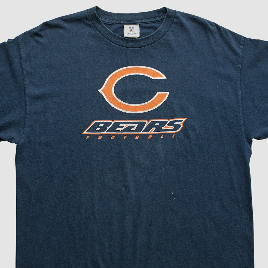 Chicago Bears NFL 2010s T-shirt Navy Vintage | Fanatics