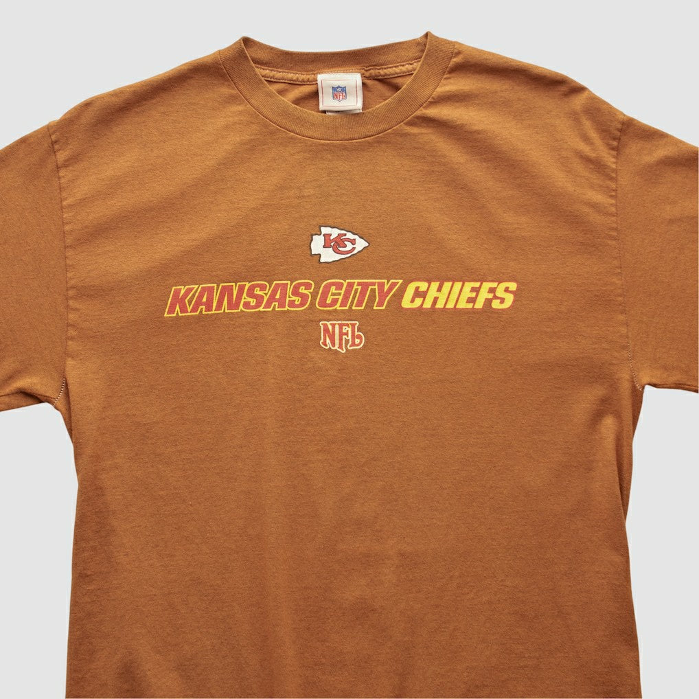 Kansas City Chiefs NFL 2000s Long Sleeve T-shirt Brown Vintage | Fanatics