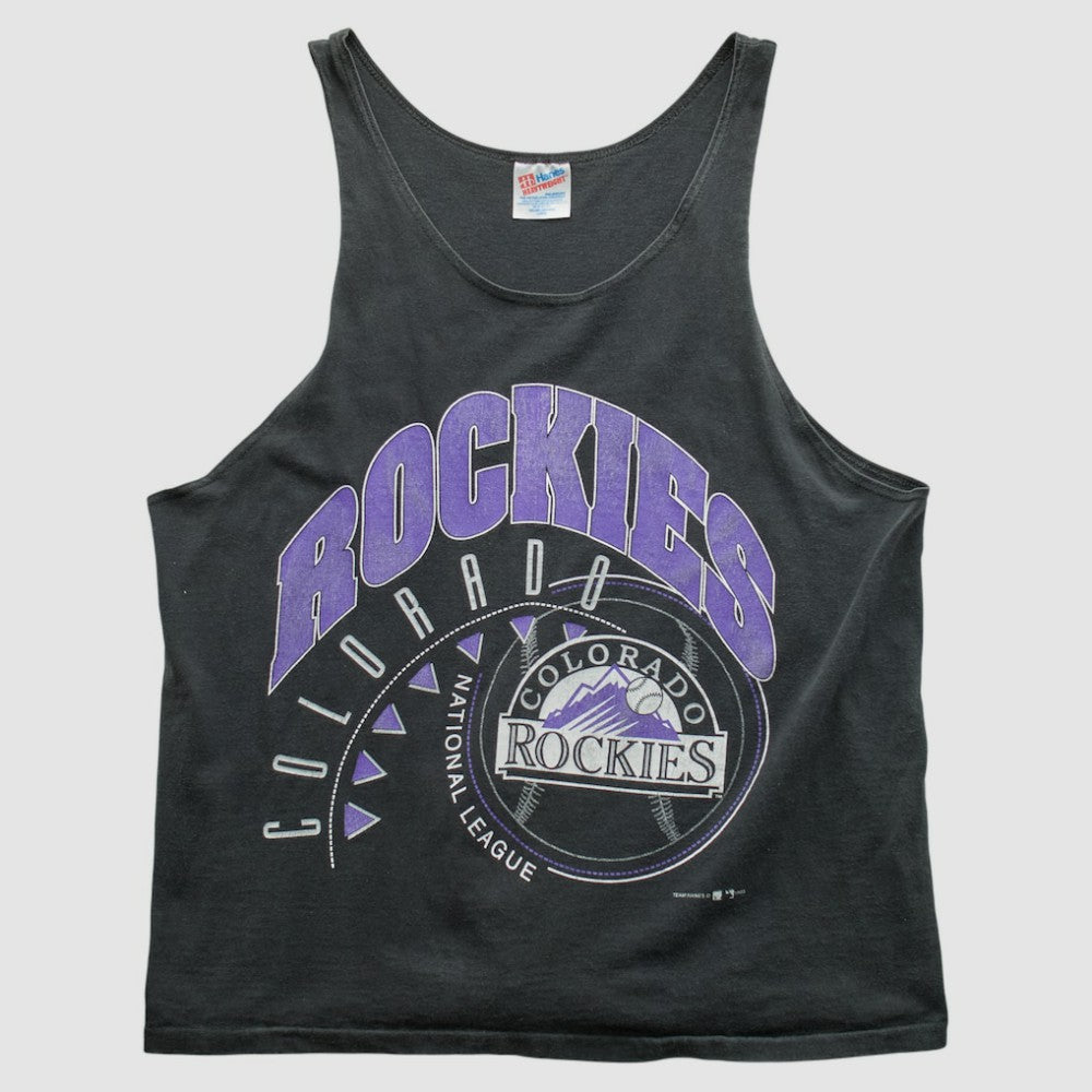 Colorado Rockies Hanes 90s Tank - MLB