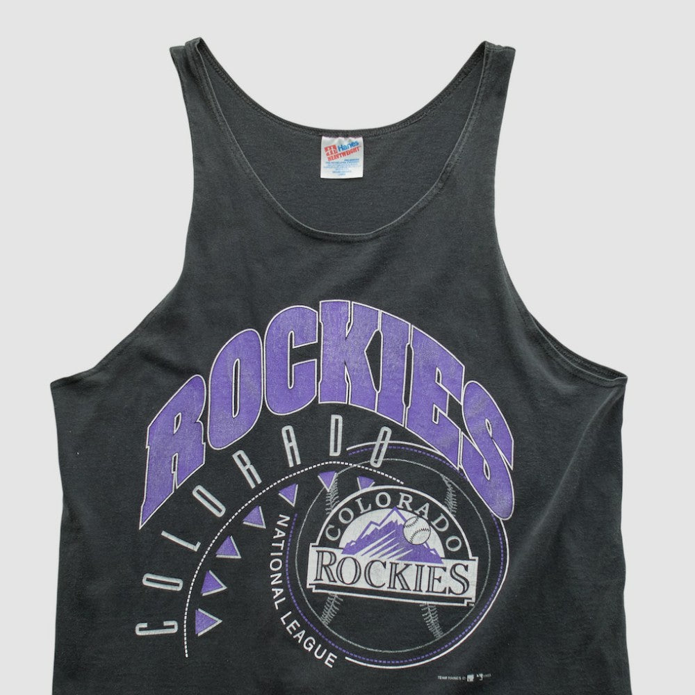 Colorado Rockies Hanes 90s Tank - MLB