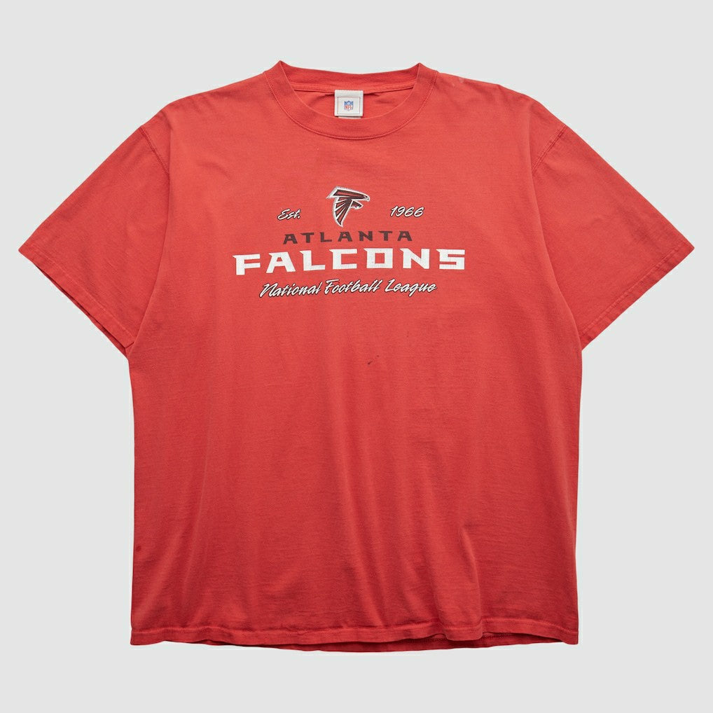 Atlanta Falcons NFL 2000s T-shirt Red Vintage | Fanatics