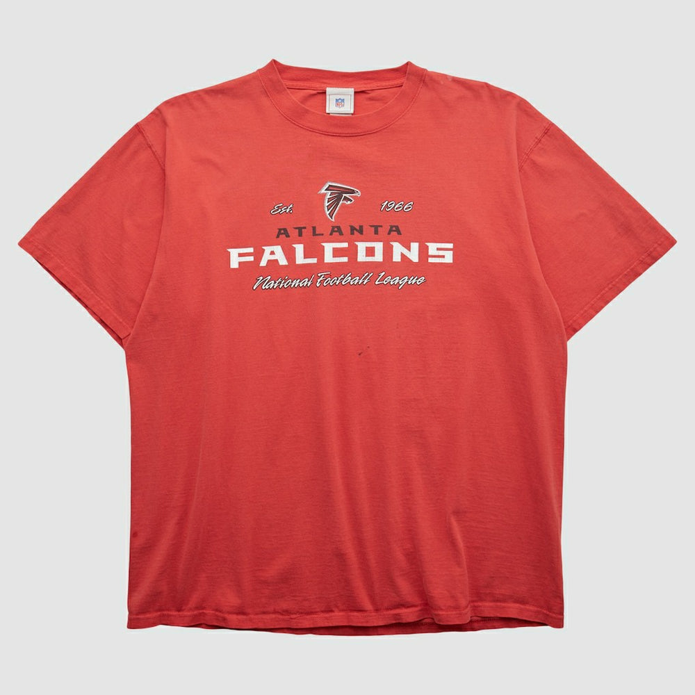 Atlanta Falcons NFL 2000s T-shirt Red Vintage | Fanatics