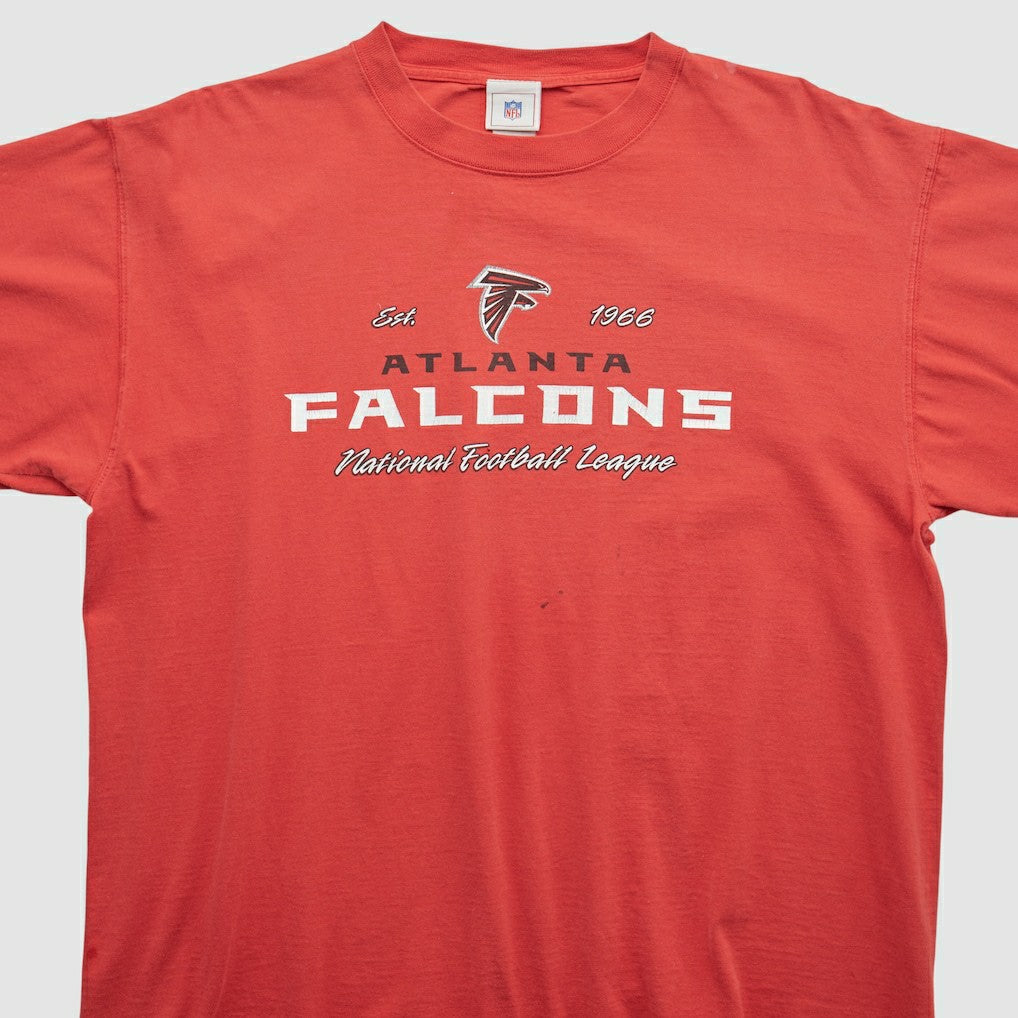 Atlanta Falcons NFL 2000s T-shirt Red Vintage | Fanatics