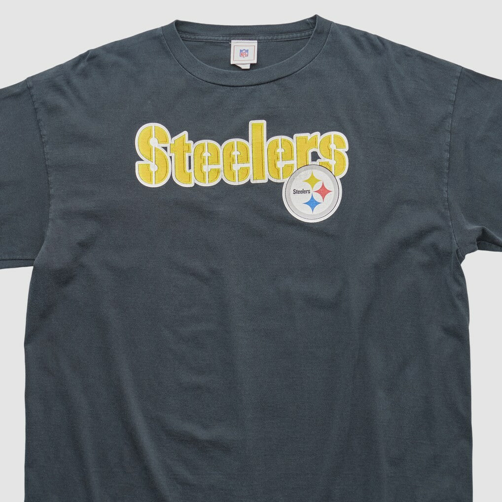 Pittsburgh Steelers NFL 2000s Long Sleeve T-shirt Charcoal Vintage | Fanatics