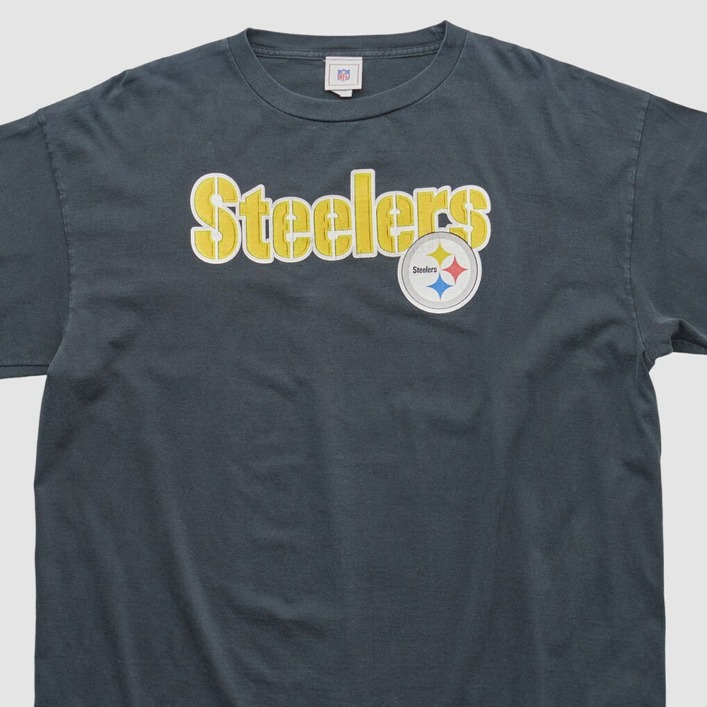 Pittsburgh Steelers NFL 2000s Long Sleeve T-shirt Charcoal Vintage | Fanatics