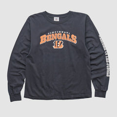 Cincinnati Bengals NFL 2010s Long Sleeve T-shirt Charcoal Vintage | Fanatics