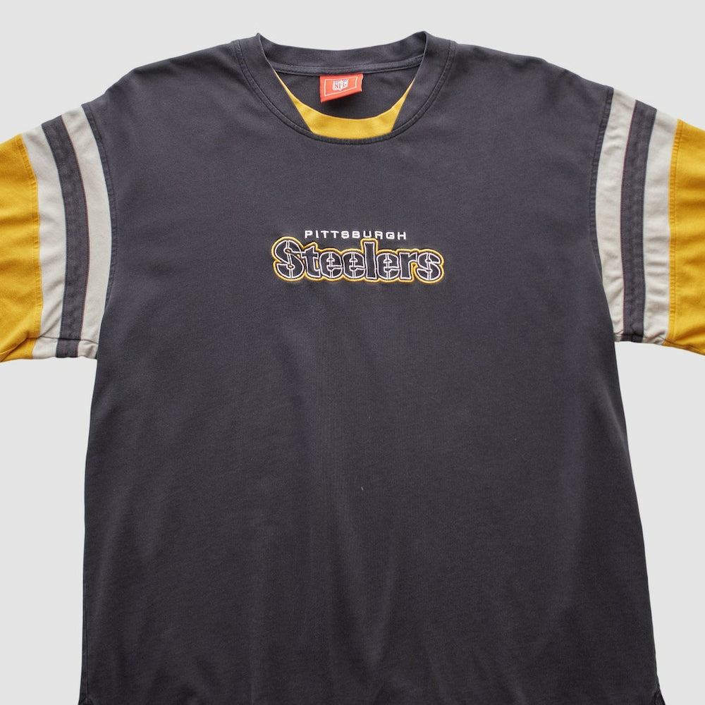 Pittsburgh Steelers NFL 2000s T-shirt Black Vintage | Fanatics