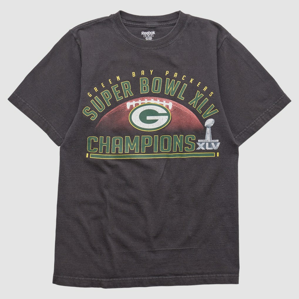 Green Bay Packers Reebok 2011 T-shirt Black Vintage | Fanatics
