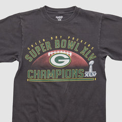 Green Bay Packers Reebok 2011 T-shirt Black Vintage | Fanatics