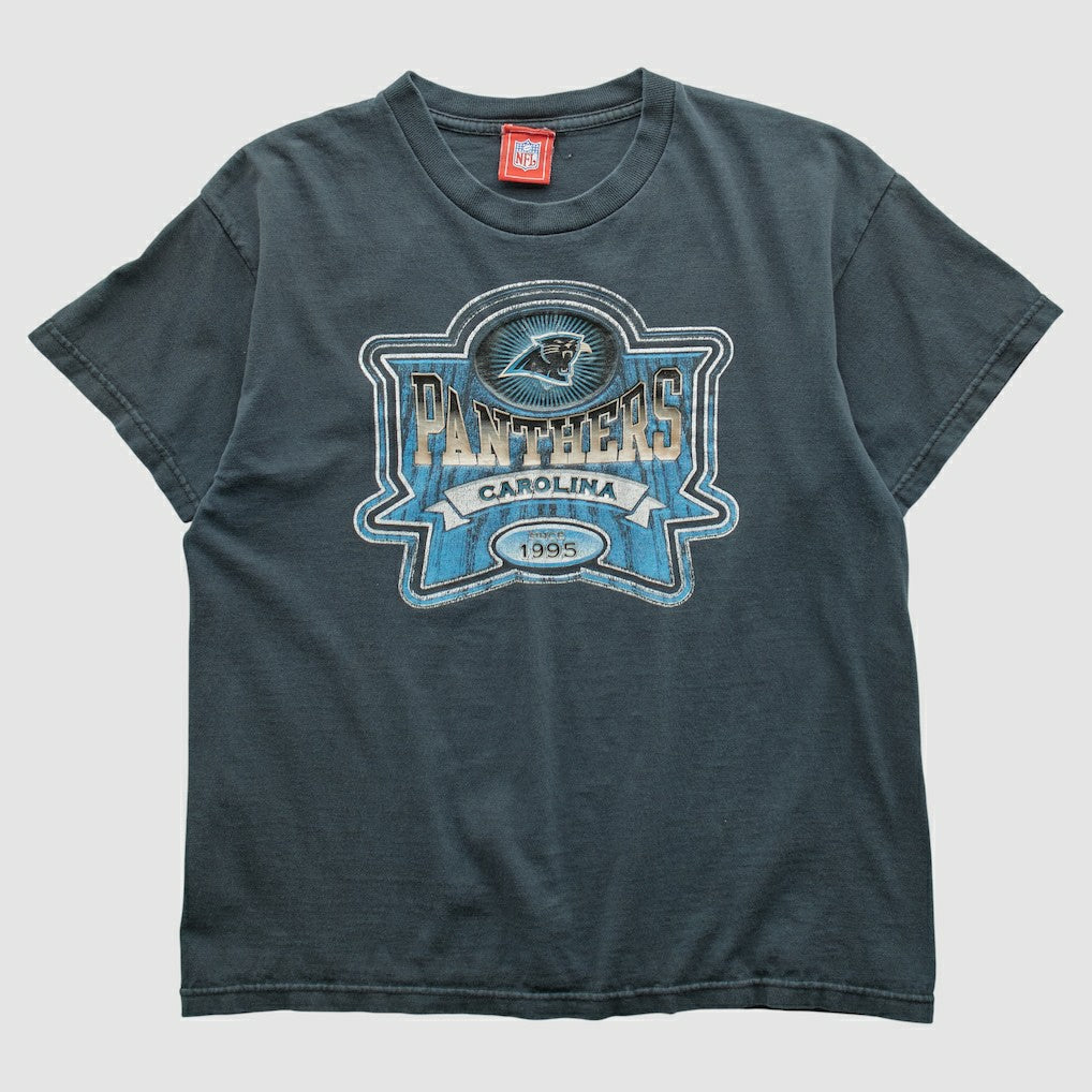 Carolina Panthers NFL 2000s T-shirt Navy Vintage | Fanatics