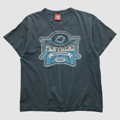 Carolina Panthers NFL 2000s T-shirt Navy Vintage | Fanatics