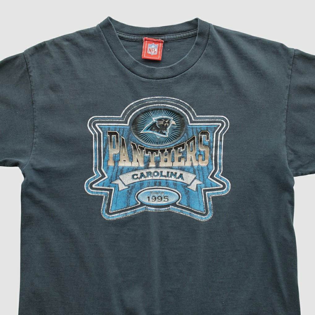 Carolina Panthers NFL 2000s T-shirt Navy Vintage | Fanatics