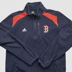 Boston Red Sox Adidas 2010s 1/4 Zip Sweatshirt - MLB