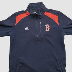 Boston Red Sox Adidas 2010s 1/4 Zip Sweatshirt - MLB