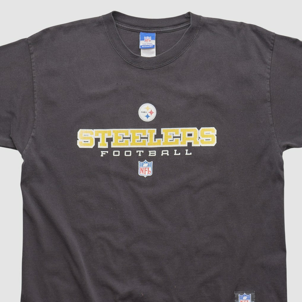 Pittsburgh Steelers Reebok 2000s T-shirt Black Vintage | Fanatics