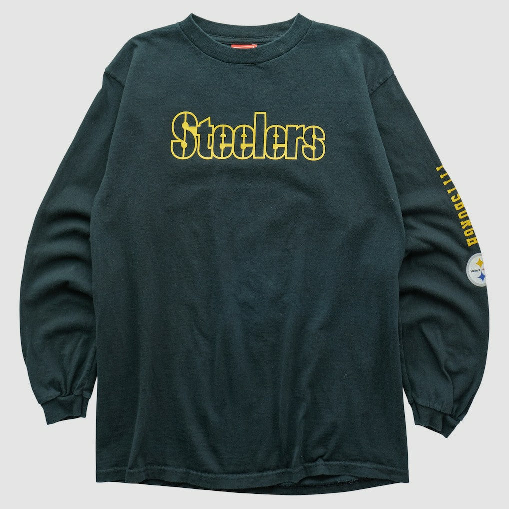 Pittsburgh Steelers NFL 2000s Long Sleeve T-shirt Black Vintage | Fanatics