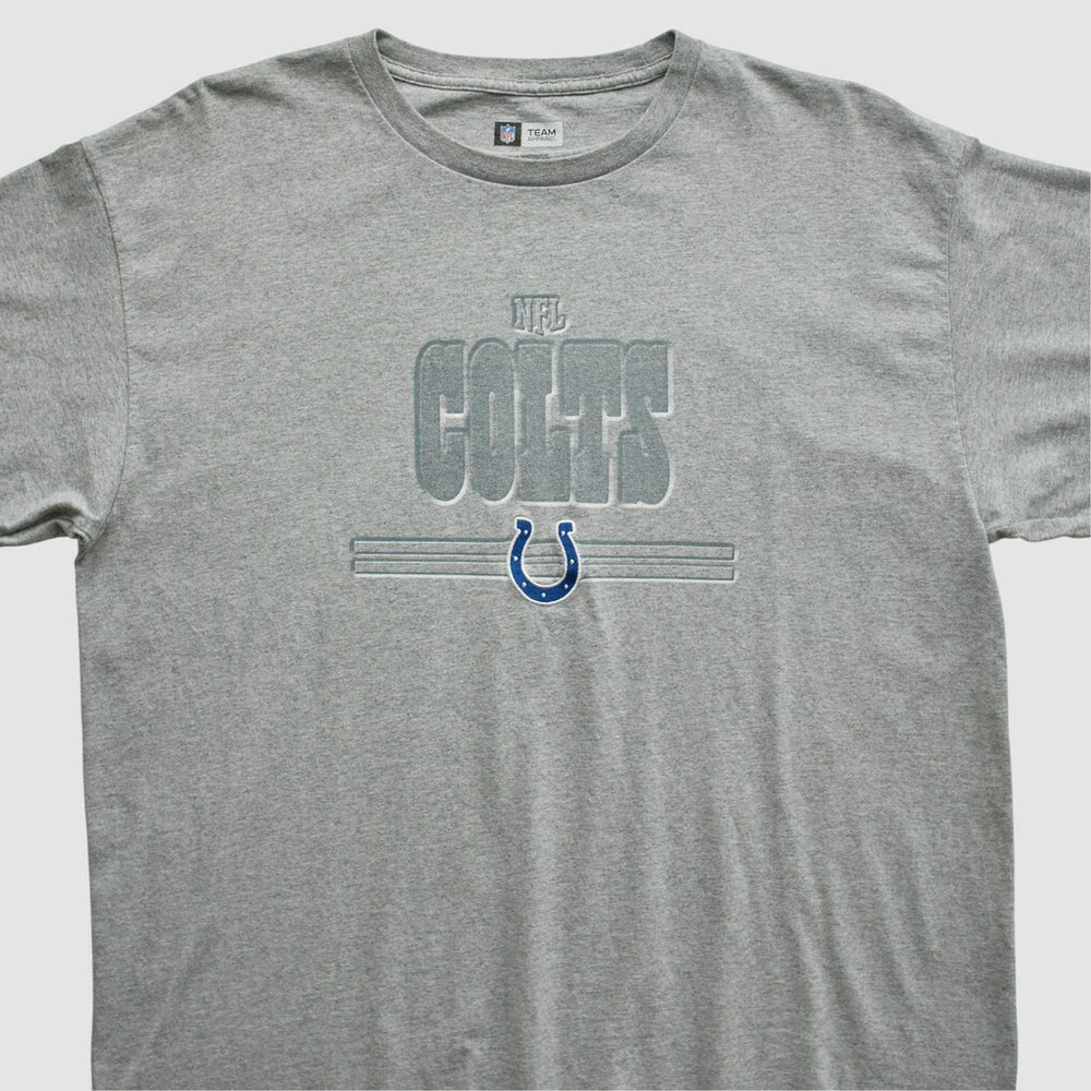 Indianapolis Colts NFL 2010s T-shirt Heather Gray Vintage | Fanatics
