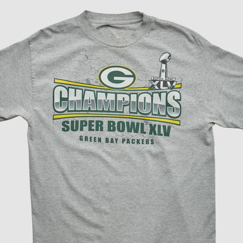 Green Bay Packers 2011 T-shirt Heather Gray Vintage | Fanatics