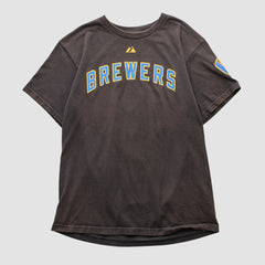Milwaukee Brewers Majestic 2000s T-shirt - MLB