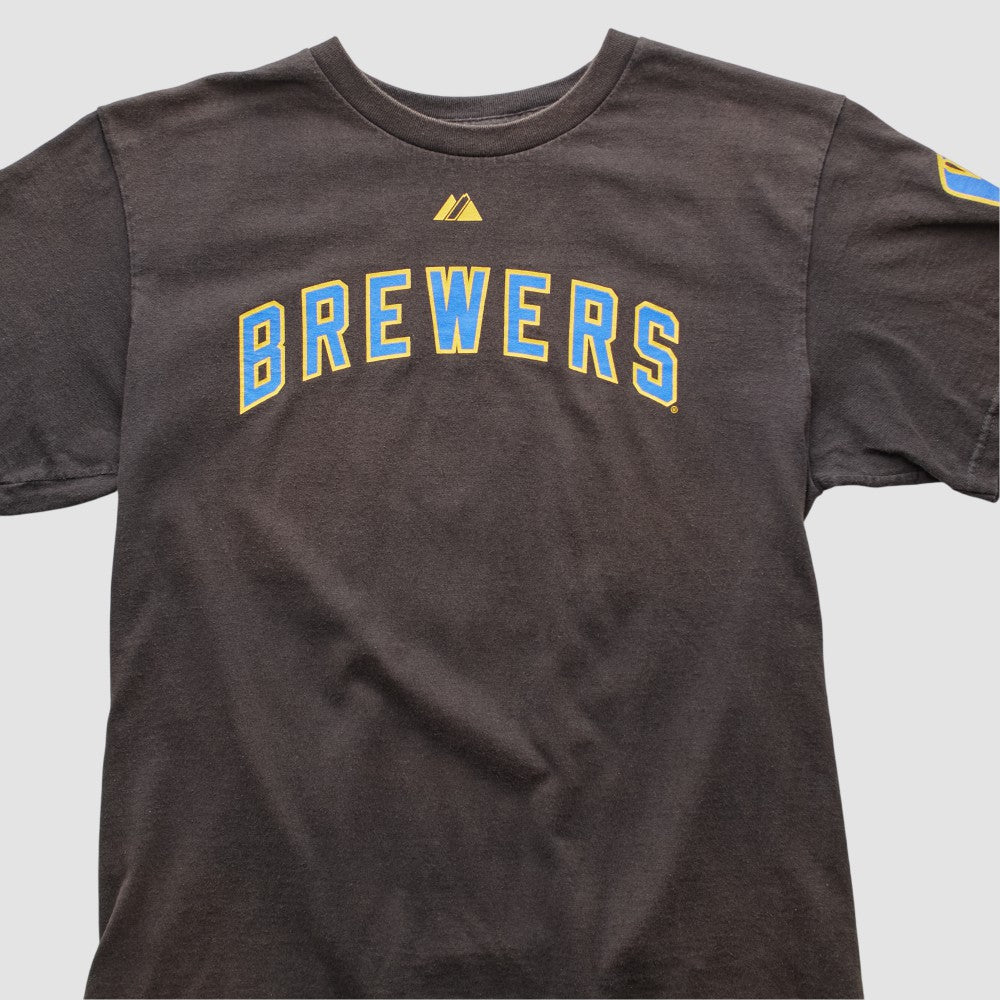 Milwaukee Brewers Majestic 2000s T-shirt - MLB