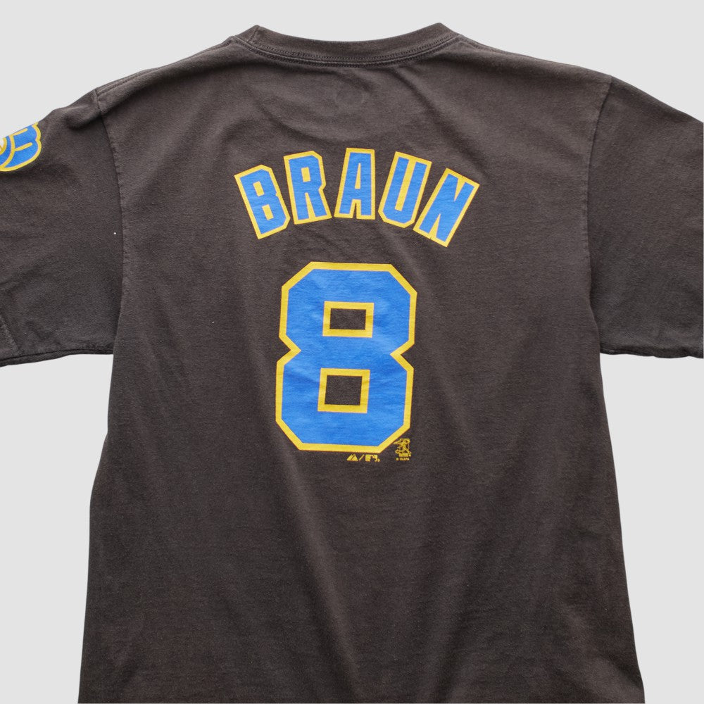 Milwaukee Brewers Majestic 2000s T-shirt - MLB