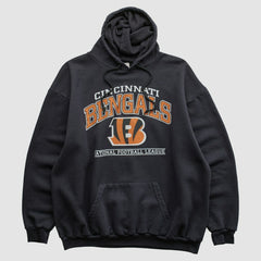 Cincinnati Bengals NFL 2010s Hooded Pullover Sweatshirt Black Vintage | Fanatics