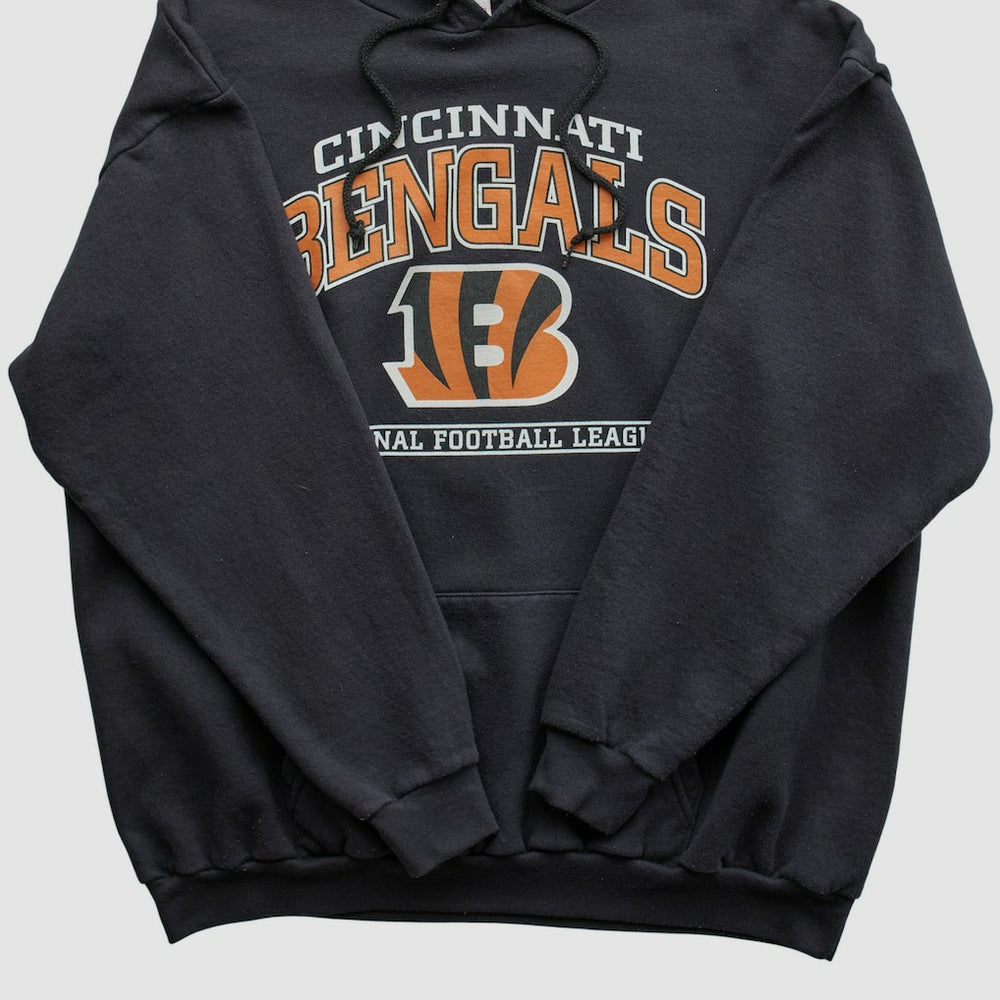 Cincinnati Bengals NFL 2010s Hooded Pullover Sweatshirt Black Vintage | Fanatics